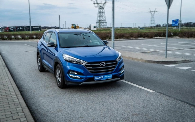 Hyundai Tucson cena 79500 przebieg: 80334, rok produkcji 2018 z Zduny małe 407